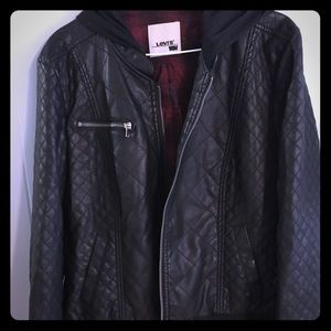 Levi’s Leather Jacket Size XL
